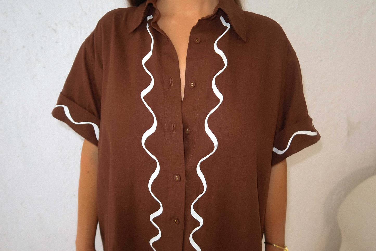 Mimi Shirt – Chocolate