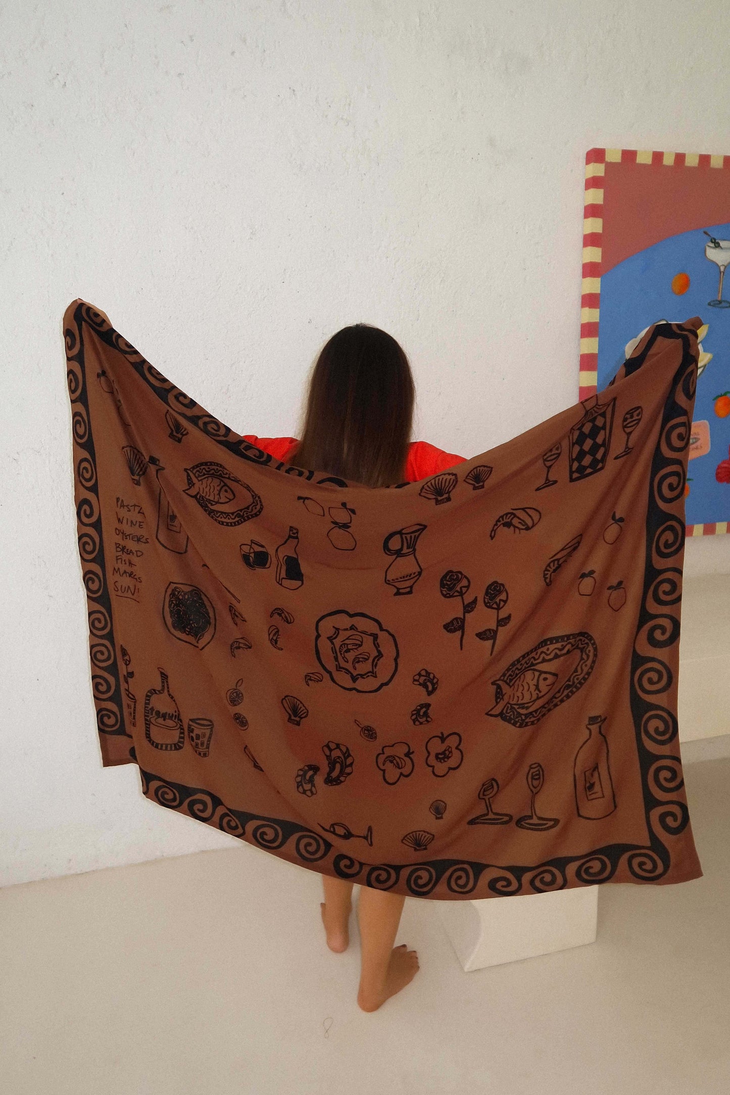 Paloma Sarong – Chocolate