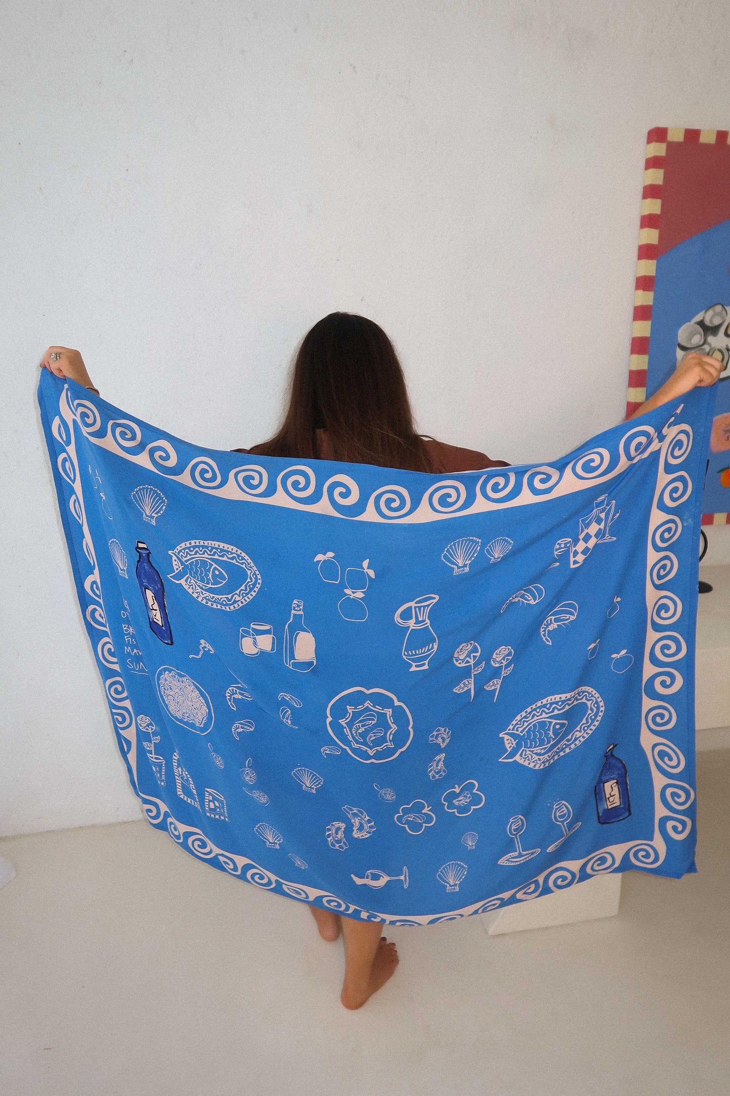 Paloma Sarong – Blue